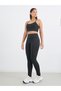 Stitch Detail Racerback Effect Sports Bra and Leggings Set