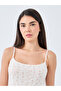 Floral Printed Pointelle Teddy - 2