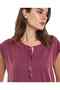 Solid Top with Tie-Up Neck and Cap Sleeves - 4