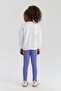 Bg Store White Sweatshirt for Girls - 4
