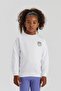 Bg Store White Sweatshirt for Girls - 2