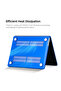 Crystal Case | MacBook Air 13 inch (A2681) M2 2022, (A3113) M3 2024 | Keyboard Cover | Screen Protec - 3