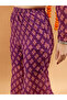 Printed V-Neck Kurta with Sharara Set - 6