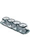 Set of 4 Transparent Spice Bowl with Spoon - 7