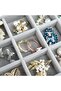 Acrylic Jewelry Organizer for Women, Clear, 5 Drawers (Gray) - 4