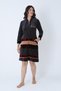 Women's Cotton Hooded Velvet Winter Dress 1863 - 2