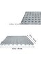 12 Pieces Interlocking Modular Floor Mats - Non-Slip Rubber Tiles for Garage, Outdoor Pool, Hot Tub - 5