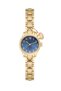 Spectrum Minimal Case Round Dial Heart Charm Detailed Metal Cord Women Wrist Watch - 2