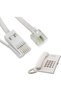 Duravel Telephone Extension Cord, White, RJ11 Landline Cable, 2 Core 10 Metres - 7