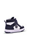 Albert Boy's Genuine Leather Single Velcro Navy Blue Boots - 3