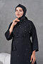 Pearl Detailed Belt Dress - 7