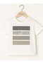 Boy's Appliqued Don'T Care Written T-Shirt - 5