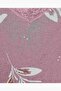 Patterned Sleeveless Nightdress with V-Neck - 5