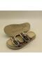 Bona Cream Real Leather Bead Embroidered Women's Slippers - 7