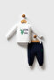 U.S. Polo Assn Baby Boy Navy Blue Set - 2