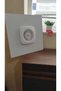 Wc-Bathroom Ventilator with Aluminum Composite Fan 45X45 White Q125 Fan - 3