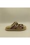 Bona Cream Real Leather Bead Embroidered Women's Slippers - 8