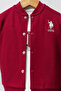 U.S. Polo Assn Baby Boy Burgundy Set - 3
