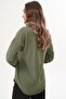 Women's Single Pocket Detailed Oversize Shirt 260192 - 265098 - 5
