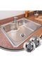 Stainless Steel Kitchen Sink Strainer Plug, Standard Strainer Drain Protector for Bathroom/K - 4