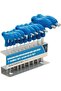 Hex Allen Keys Set, 10 Pieces, 2mm - 10mm, T-Handle - 2