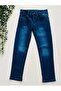 Boys' Straight-Leg Full Lycra Tight-Fitting Jeans [1/2 Year Old, Buy One Size Up,,9/12 Age Range, Adjustable Waist]