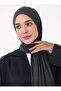 Premium Combed Cotton Shawl - Anthracite - St941-Tuva - 3