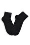 Black Boy 3 Pack Solid Ankle Socks - 2