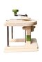 Rotary Vegetable Grater & Slicer – Manual Cheese Shredder, Chopper with Suction Base, Mandoline