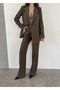Women jacket pants suit