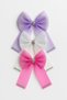 Girl's Buckle Glittery Stone Tulle Bow Buckle Set of 3 Colorful and Shiny Design