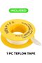 Angle Valve with Teflon tape, Ergonomic Handle, 1/2 inch Outlet Angle Valve - 6