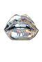 Silver Lip Sticker Car, Motorcycle, Helmet, Laptop, Glass Sticker 13X11 cm