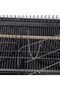 153cm Wrought Iron Standing Large Flight King Bird Cage for Cockatiels African Grey Qu - 6