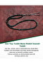 Certified Blood Stone Metal Imam Tassel Prayer Beads