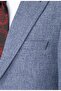 Blue Italian Style Slim Fit Classic Men's Blazer Jacket - 2