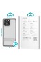 High Transparency Protective Case with Bracket for iPhone 14 Pro Max – Clear - 4