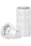 Clear Tape, 6 Pieces - Heavy Duty 2 Inch x 50 Yards - 2