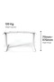 Bluetooth-Enabled Electronic Control Adjustable Height Gaming Desk 70.9x45.3x23.6 Inch - 4