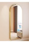 Arched Full Length Mirror with Durable Iron Frame, 80x180 cm - 4