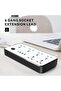 Universal Extension Lead/Cord with Multiple Functions, UK 3-Pin Plug Socket with 6 Outlets | - 3