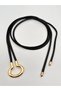 Gold Buckle Chain Belt Women's Belt Dress Belt Rope Belt Coat Belt