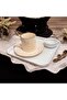 4-Piece Coffee Presentation Tray Plate Turkish Delight Holder - 3