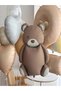 Foil Balloon Bear Figure |   Brown Big Bear Balloon 32 Inch |   Birthday and Party Ornament |   Bear Foil - 6
