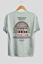 Aspendos Antalya Back Printed White Oversize T-Shirt Men's Women's Cotton Crew Neck T-Shirt - 2