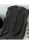 Hello Kitty Washed Old Retro Singlet Crew Neck Washable Vintage Unisex Oversize - 2