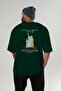 Statue of Liberty New York Back Printed Oversize T-Shirt Men Women Cotton Crewneck Tshirt - 5