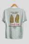 Mount Nemrut Adiyaman Back Printed White Oversize T-Shirt Men's Women's Cotton Crew Neck T-Shirt - 2