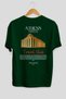 Athens Greece Back Printed Green Oversize T-Shirt Men Women Cotton Crew Neck T-Shirt - 2