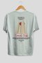 Gelibolu Turkey Back Printed White Oversize T-Shirt Men Women Cotton Crew Neck T-Shirt - 2